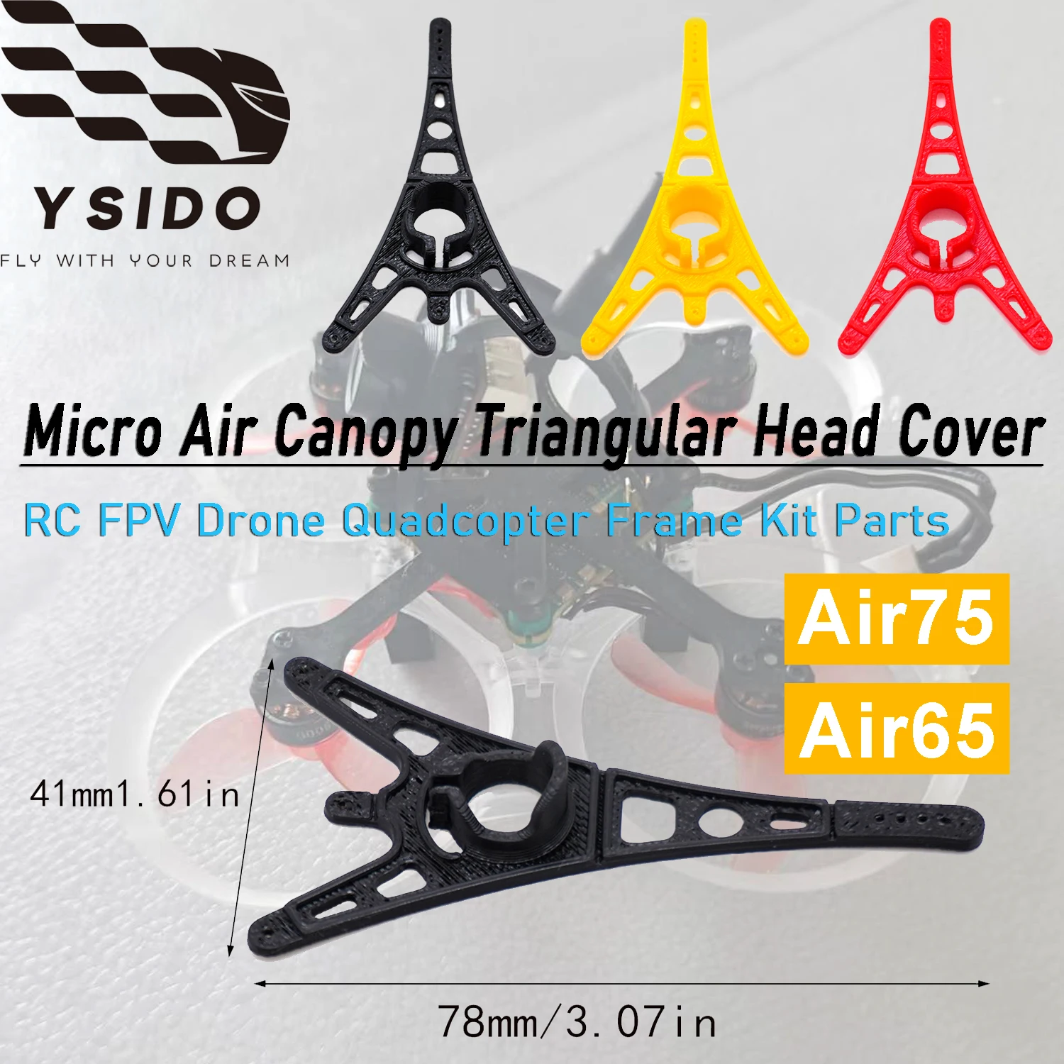 Lot de 6 Hélices Drone FPV Micro 40mm - Compatible Tiny Whoop