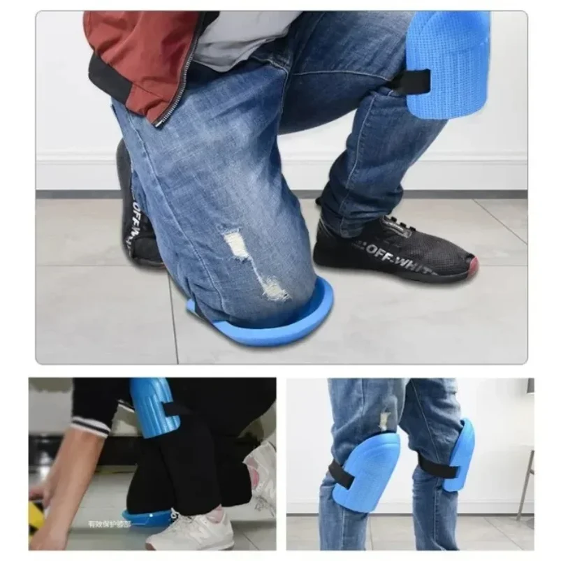 Protective Knee Pad EVA Foam Working Soft Padding Workplace Safety Self Protection Sport Kneepads for Gardening Cleaning 2Pcs knee pad