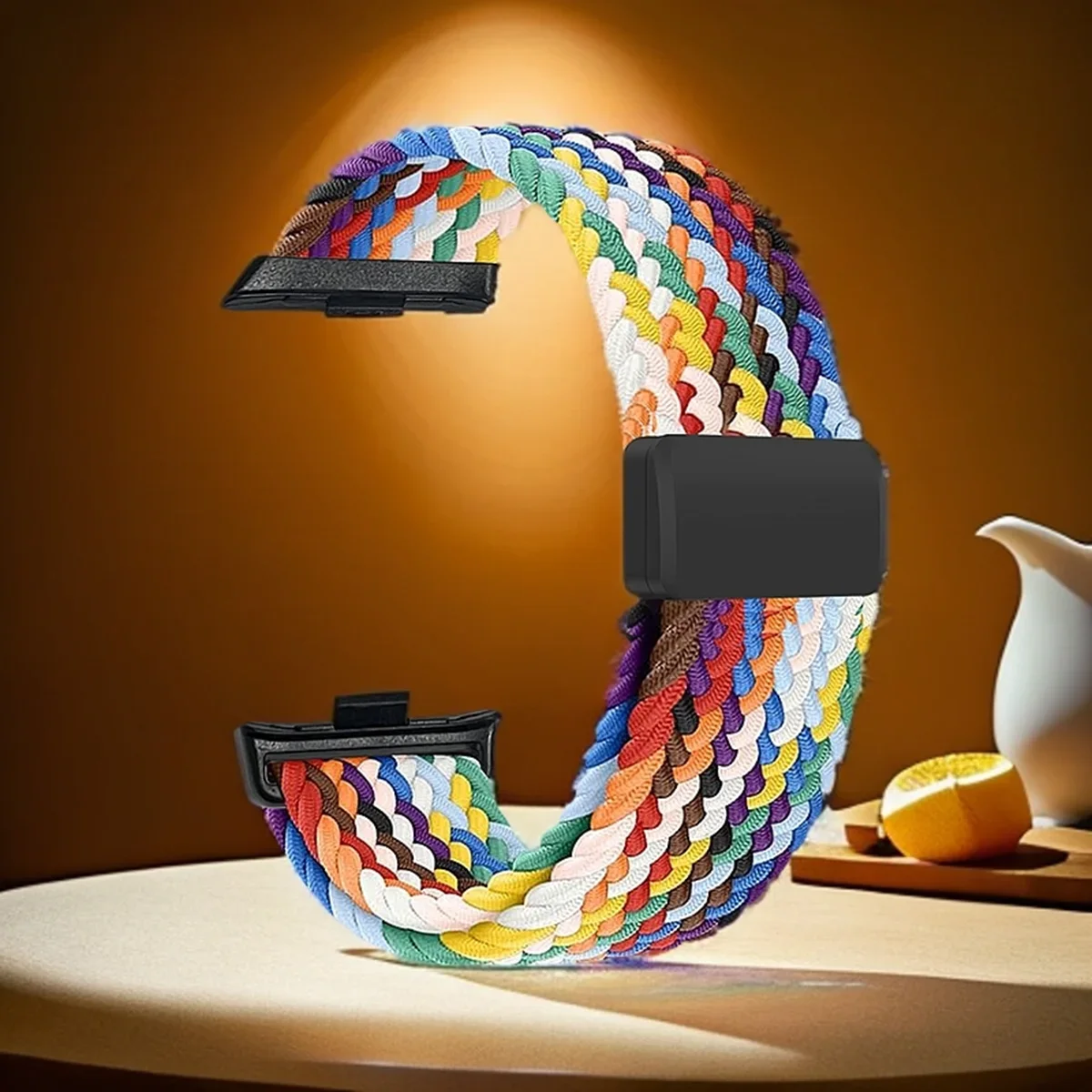 Braided Magnetic Stretchy Bracelet Strap