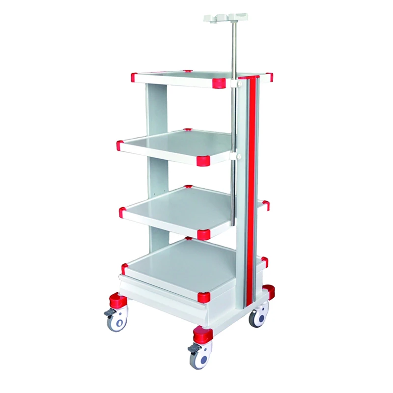 

Factory Price Hospital Clinical Surgical Medical Endoscope Trolley Cart