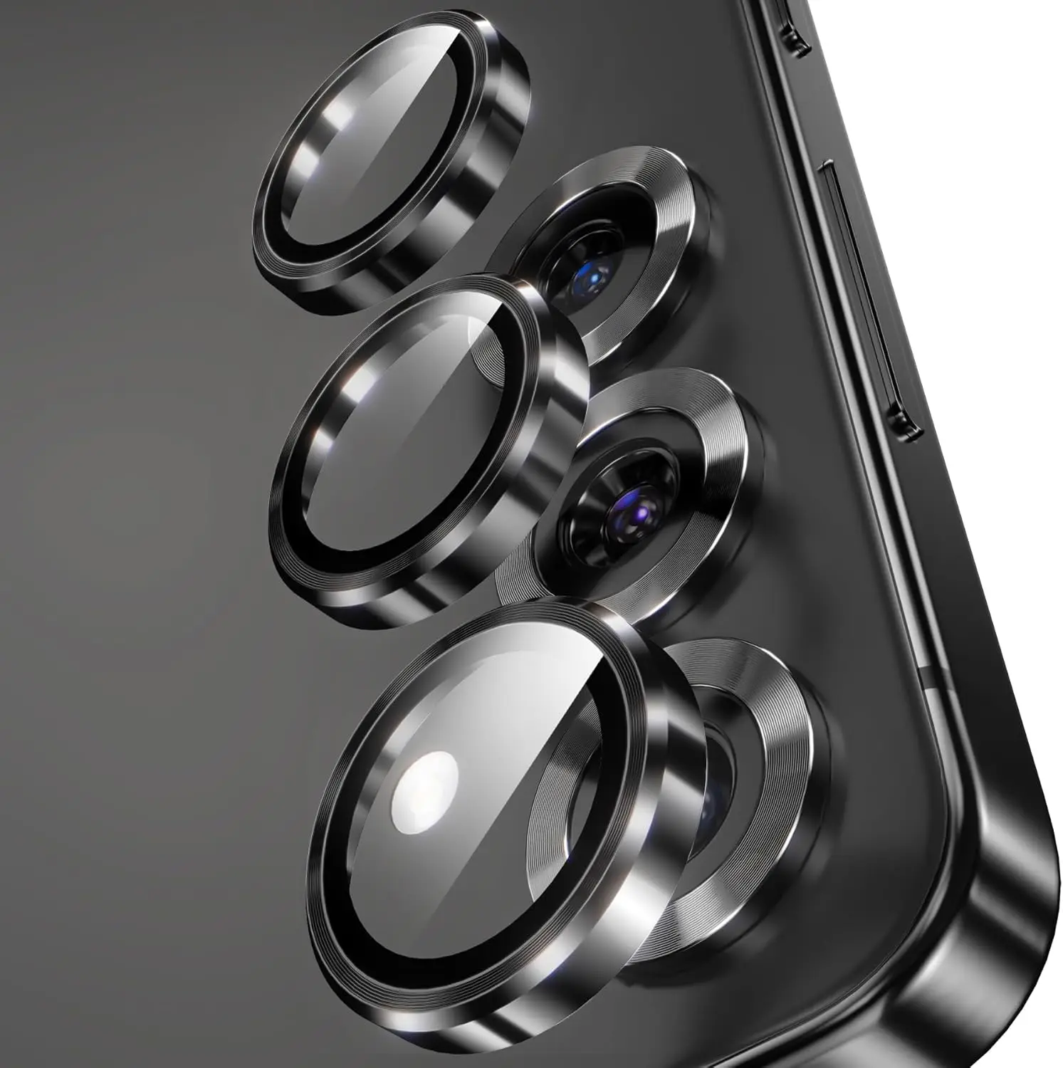 Ultra Clarity Tempered Glass Camera Lens Protector - Premium Accessory