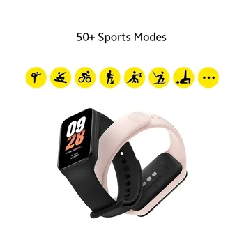 Xiaomi Smart Band 8 Active – Smartwatch Fitness, Schermo 1,47", Monitoraggio Attività, Colore Rosa, Nuovo Modello