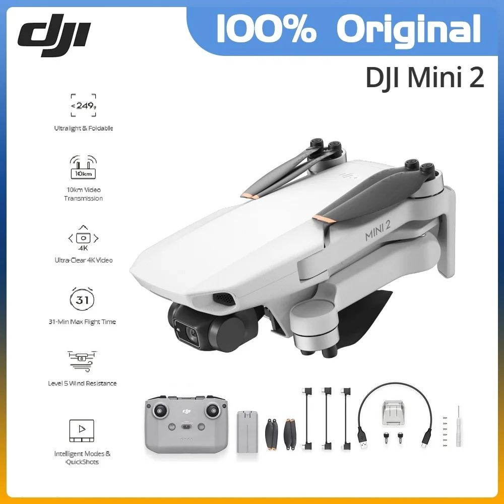 DJIMini2StandardVersionSetLessthan249g31MinutesFlightTime4x
