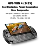 GPD WIN 4 2025 AMD AI 9 HX 370/8840U 6Inch Handheld GamePad Tablet 32GB RAM 1/2TB ROM Pocket Mini PC Laptop Game Player Console 1