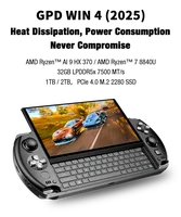 GPD WIN 4 2025 AMD AI 9 HX 370/8840U 6Inch Handheld GamePad Tablet 32GB RAM 1/2TB ROM Pocket Mini PC Laptop Game Player Console 1