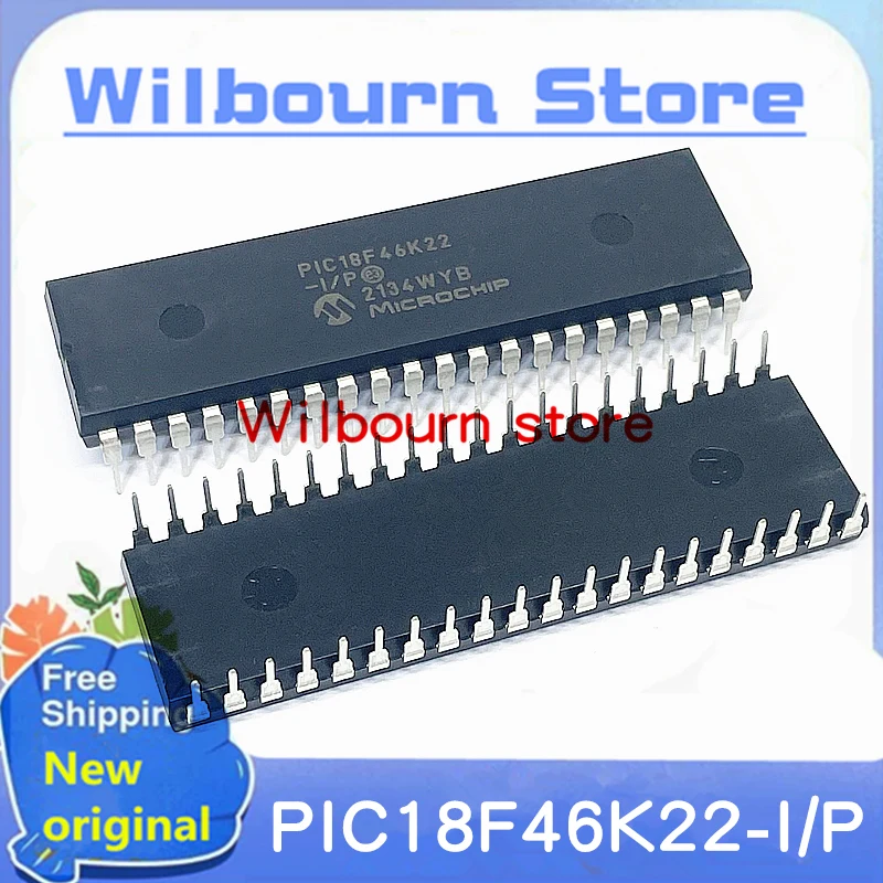 

5 шт./лот PIC18F46K22-I/P PIC18F46K22-I/P DIP40 100% Новый оригинальный