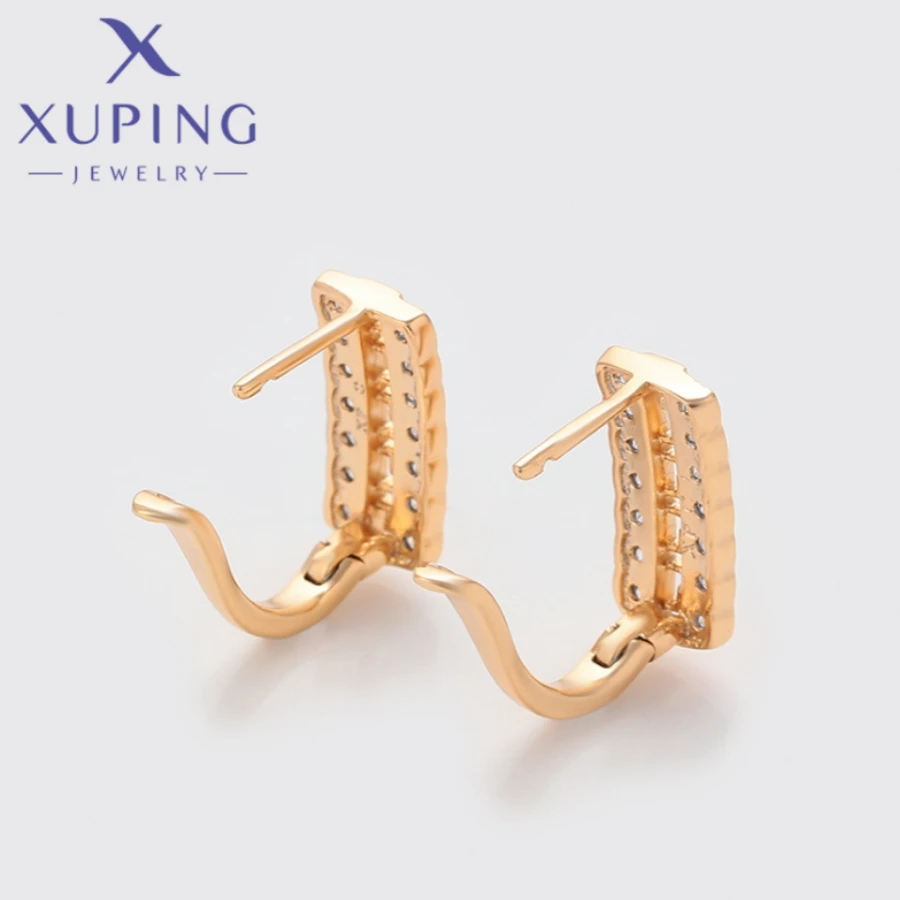 Xuping Jewelry New Fashion Geometry Shape Elegant White