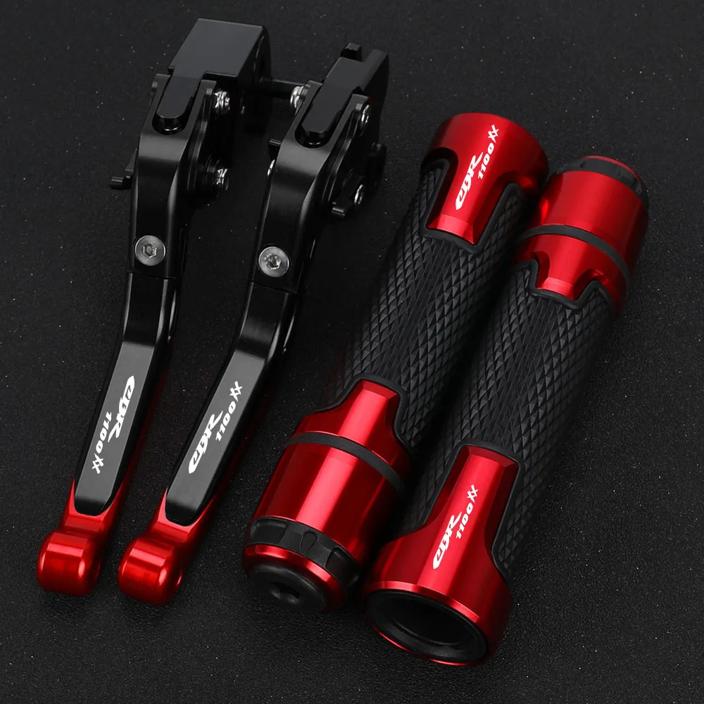 

Motorcycle Brake Clutch Lever 22MM Handlebar Hand Grips ends FOR HONDA CBR1100XX CBR 1100 XX BLACKBIRD 1997-2007 2006 2005 2004