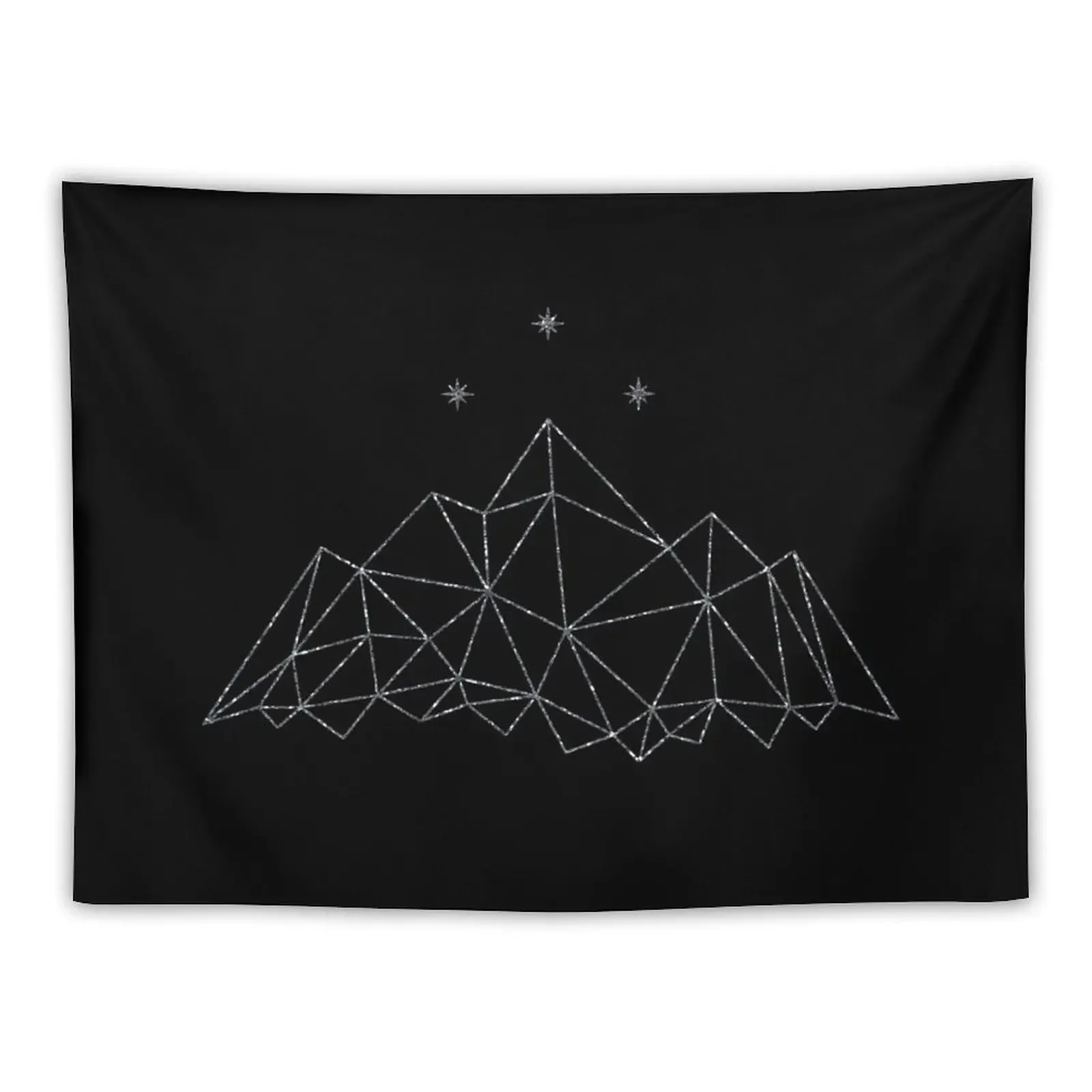 

the Night Court insignia from A Court of Frost and Starlight Tapestry Room Decorator Tapestry