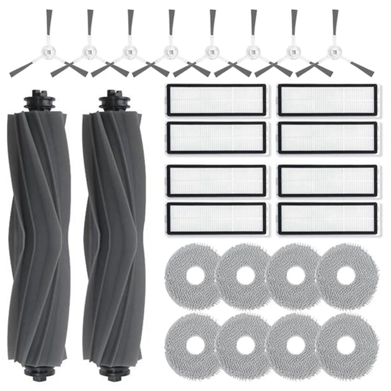 

Main Side Brush HEPA Filter Mop Pad Spare Accessories Replacement Parts Plastic For Dreame L20 Ultra/X20 Pro Robot Vacuum Parts