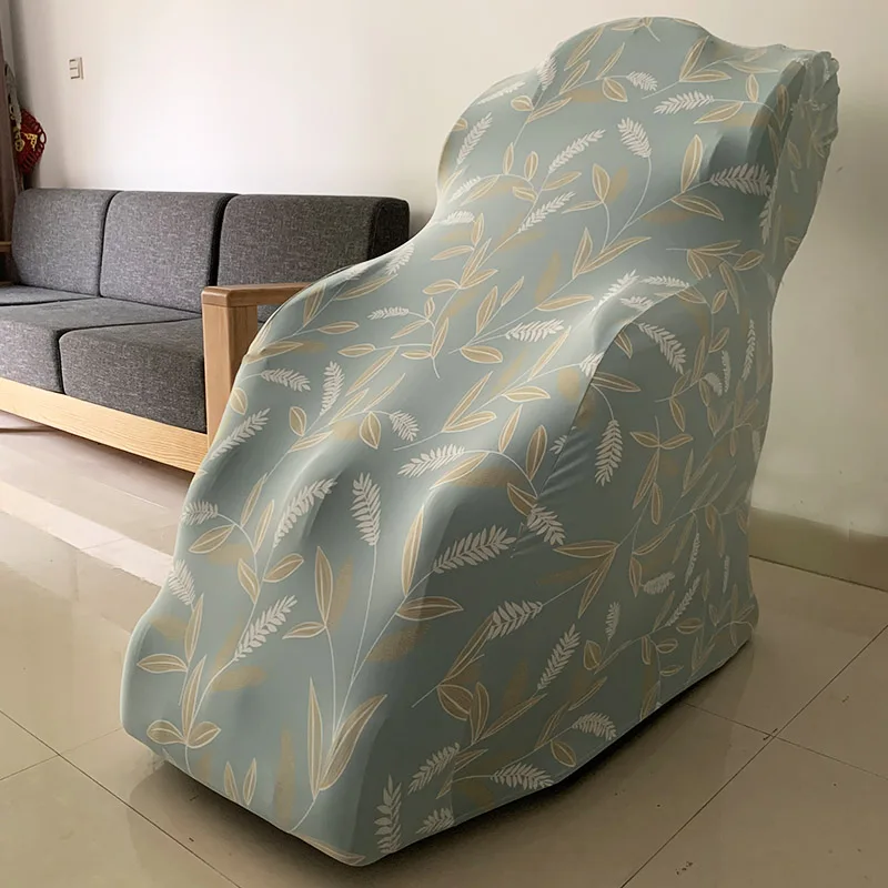 Electric Massage Chair Stretch Elastic Full Cover Home Furniture Back Backrest Massage Case Chair Covers Washable Dust Covers 3