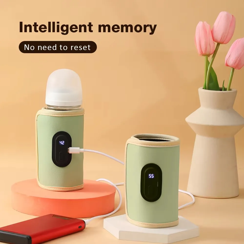 Digital Baby Milk Bottle Warmer Cover Constant Temperature