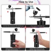 Airbrush with Compressor for Nail Painting Portable Cordless Airbrush Mini Airbrush Sprayer Gun for Nail Art Cake Painting 4
