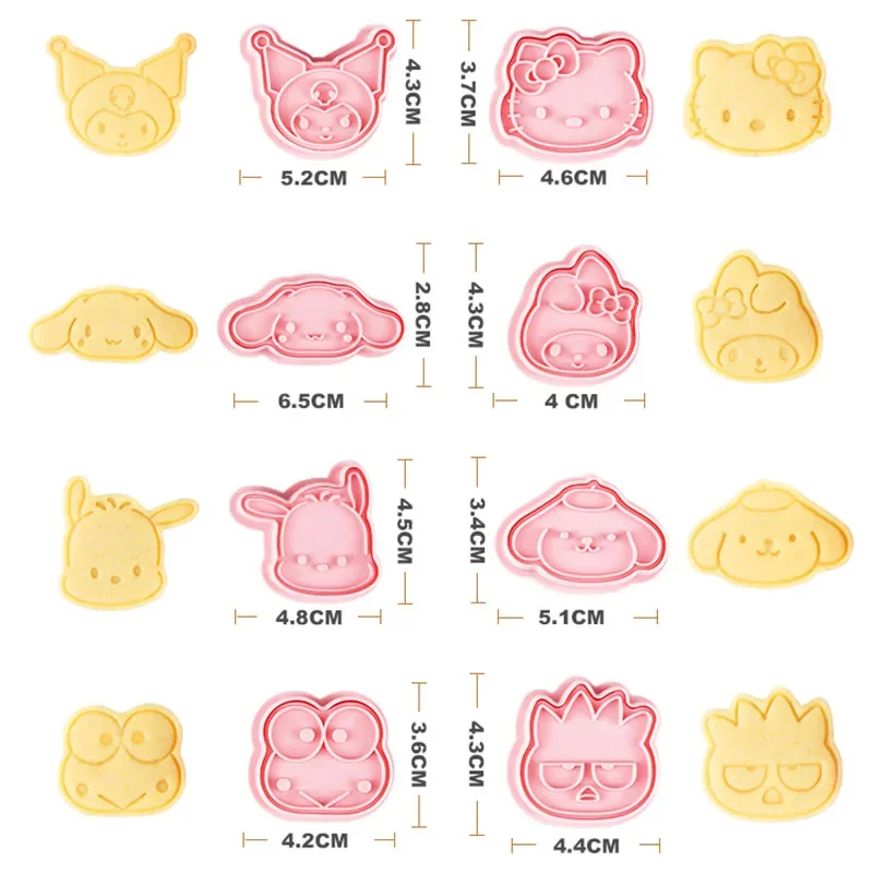 🍪 قالب/قطاعة بسكويت شخصيات سانريو اللطيفة (Sanrio...