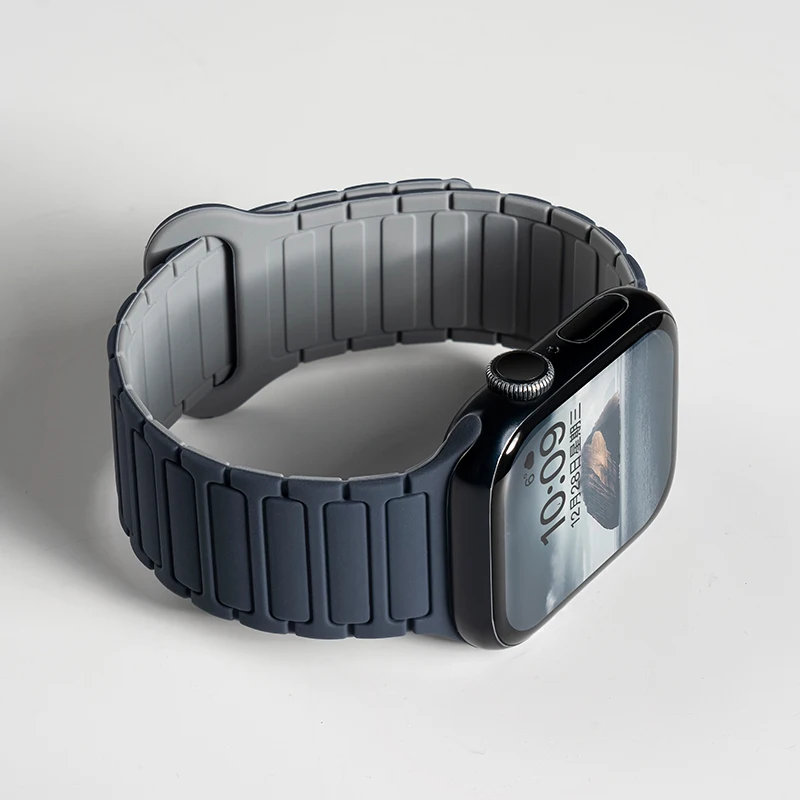 Premium Magnetic Silicone Watch Strap - Universal Fit