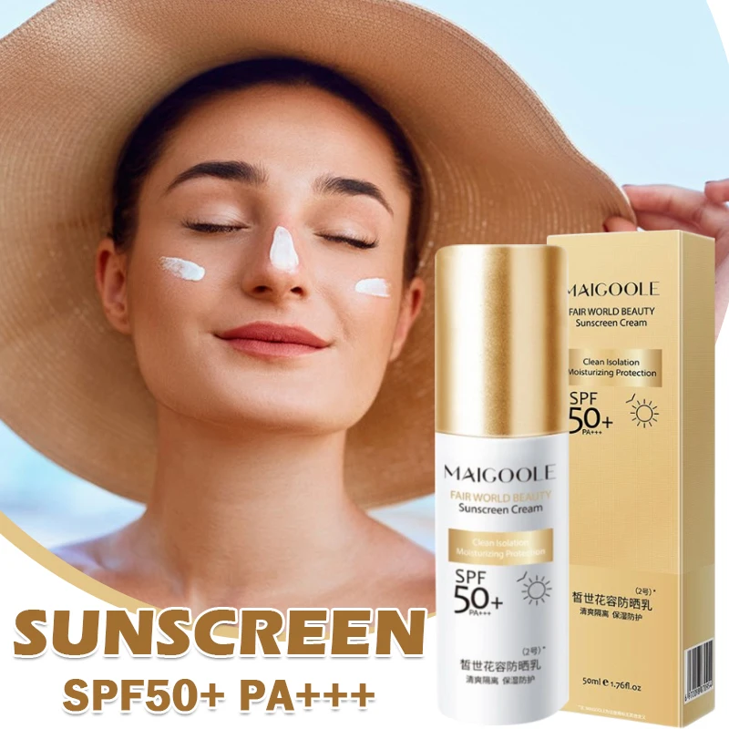 Facial Sunscreen Cream For Body Face Skin Care Strong Effect Whitening