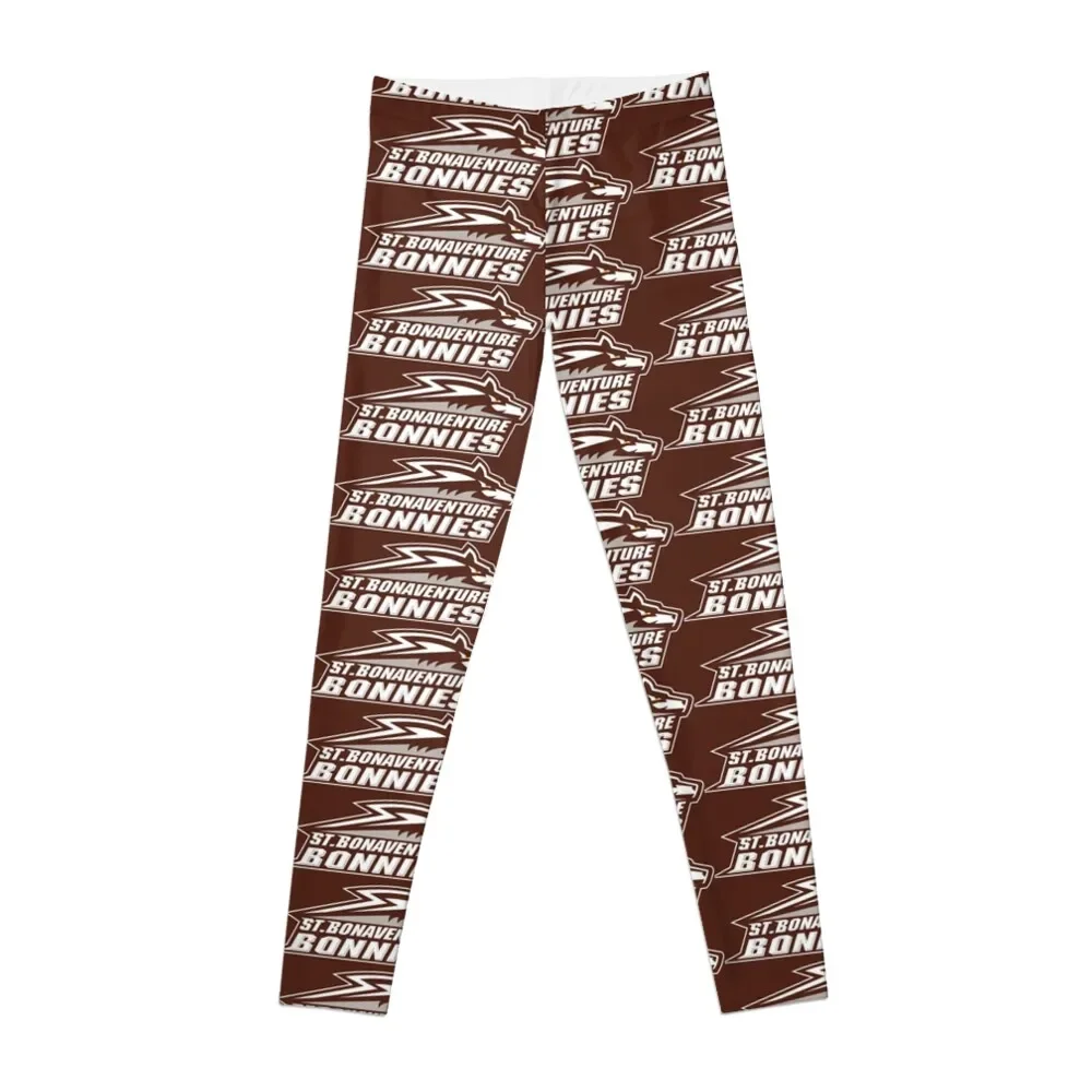 

St. Bonaventure Bonnies Leggings sports for push up Women sports Womens Leggings