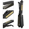 Wide Plate Flat Iron Professional Titanium Alloy Hair Straightener Temperature Adjustable Straightening Venting Styling Tool 4