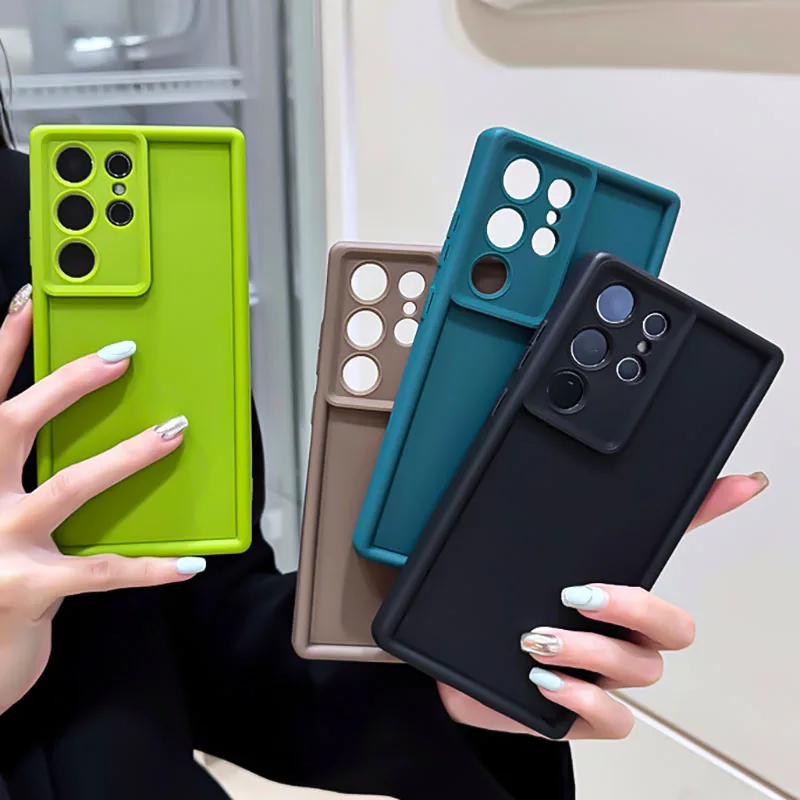 Premium Soft Silicone Shockproof Phone Case - Enhanced Protection Cover