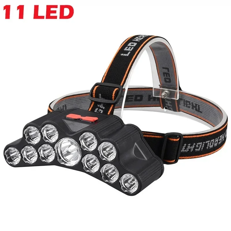 Description Picture 4 of itemUSB Rechargeable Led Headlight Super Bright 4 Working Modes Headlamp Waterproof Head-Mounted Flashlight For Night Fishing Hiking