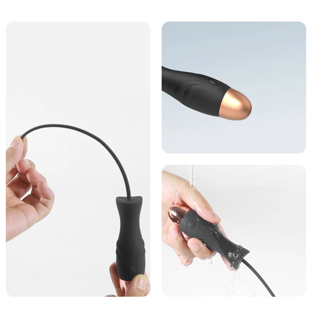 Urethral Vibrator Catheter Penis Plug Vibrating Urethral Plug Penis Insertion Urethra Sound Dilator Sex Toys for Men Adults 18 penis sex toys