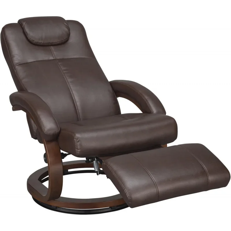 Charles 28" RV Euro Chair Recliner Modern Design RV Furniture (2, Mahogany)