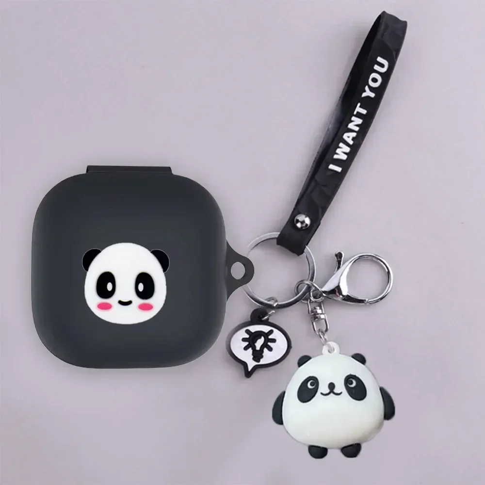 Custodia Panda Carina Per Anker Soundcore R50I / P20I Custodia Per Auricolari Con Ciondolo Gatto/Cane/Avocado Cover In Silicone Per Soundcore P20I