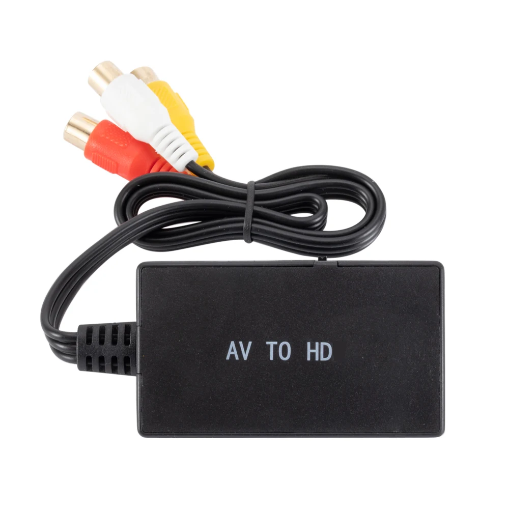 

RCA /AV SVIDEO to HDMI-Compatible Adapter For DVD HD TV STB Compatble With PS2/PS3,720P /1080P AV S-VIDEO Video Converter