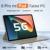 Pad 6 Pro Tablet Android, 128GB, 512GB ROM, Versão Global, Snapdragon 870, Google Play, SIM, 5G, WiFi, Tipo-C, Novo, Original