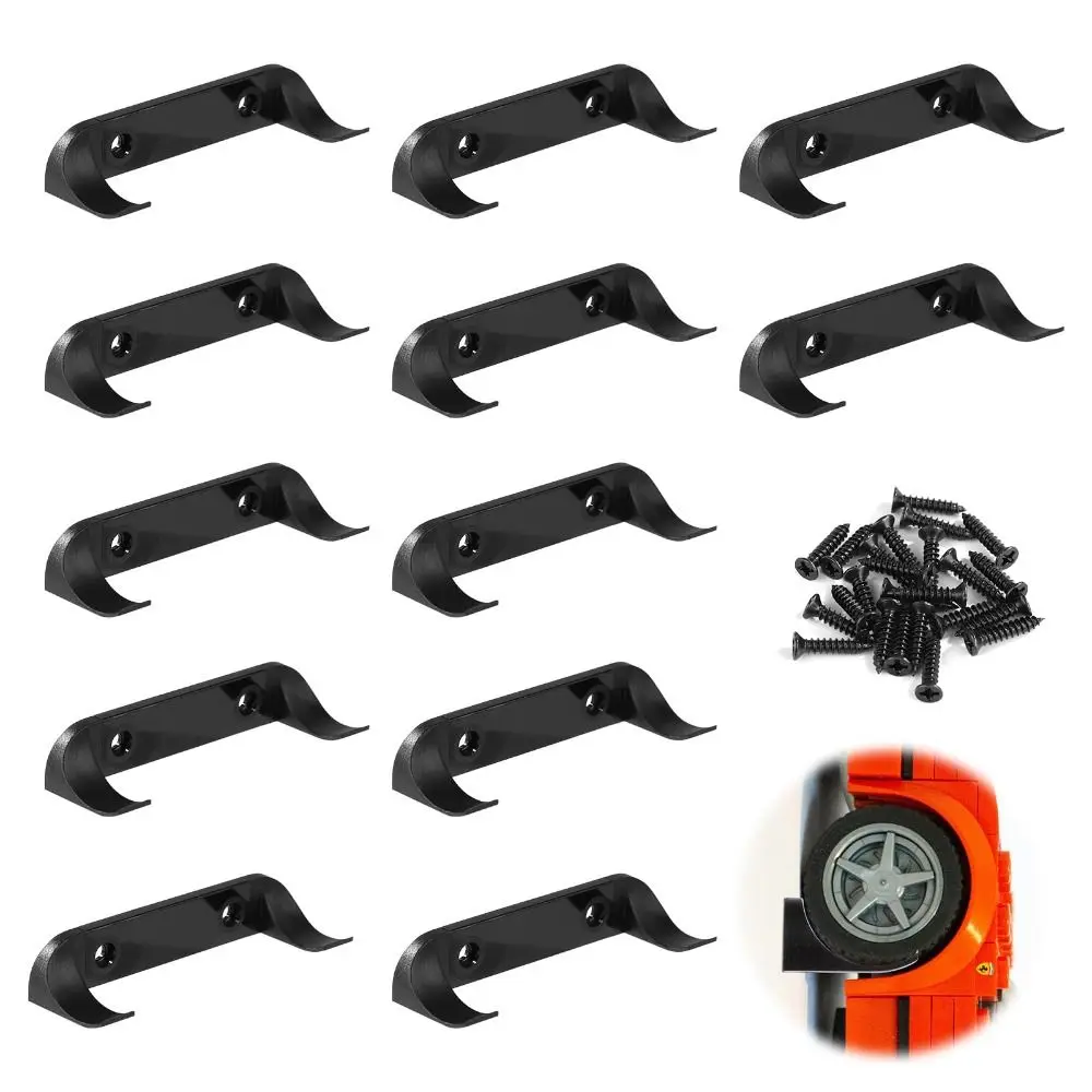 1/4/8/12PCS Speed Champion Series Car Display Wall Mount wall mounted organizer Hang Firmly Save Space Vertical Model Car Stand Portable