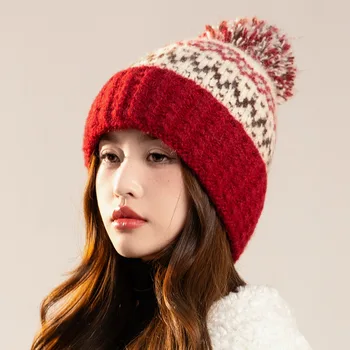 Knitted Wool Hat 1