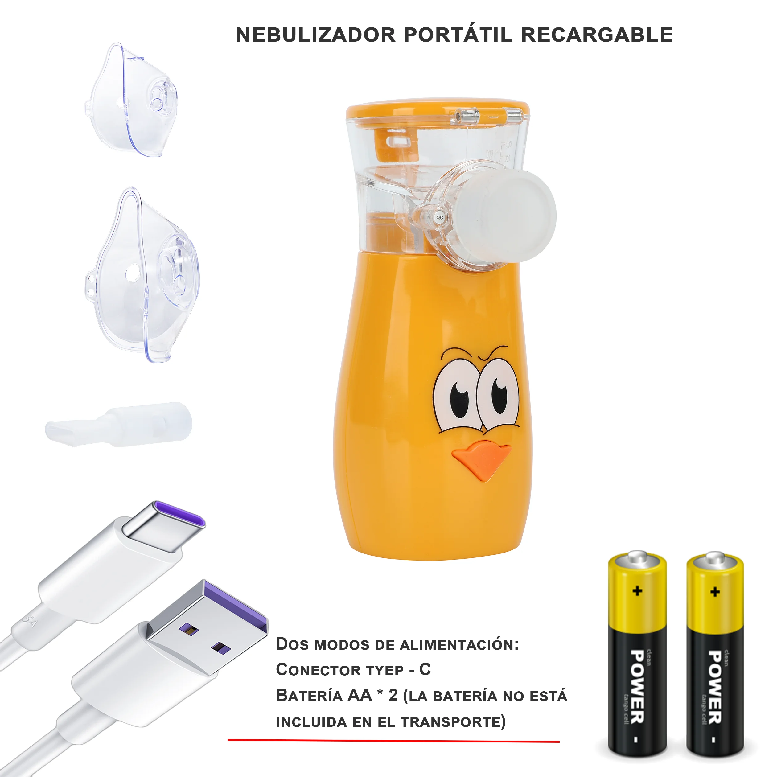 

nebulizador portátil, nebulizador para el asma para adultos y niños, nebulizador para niños mesh nebulizer