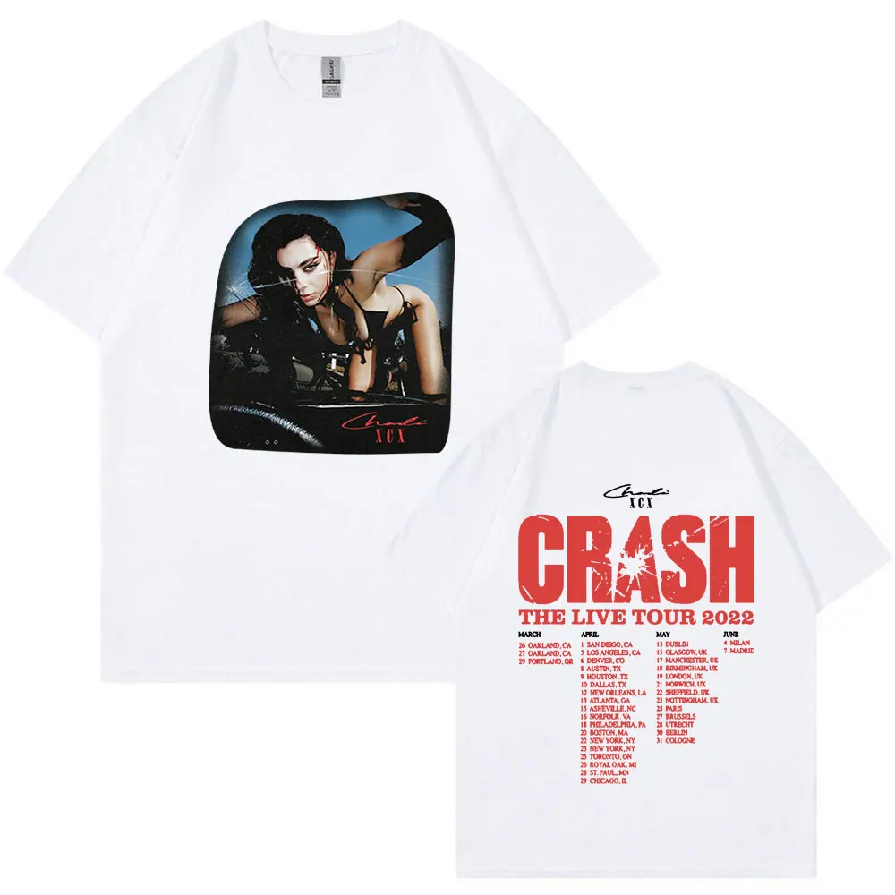 Charli Xcx Crash The Live Tour T Shirt Men Women Clothing Fashion