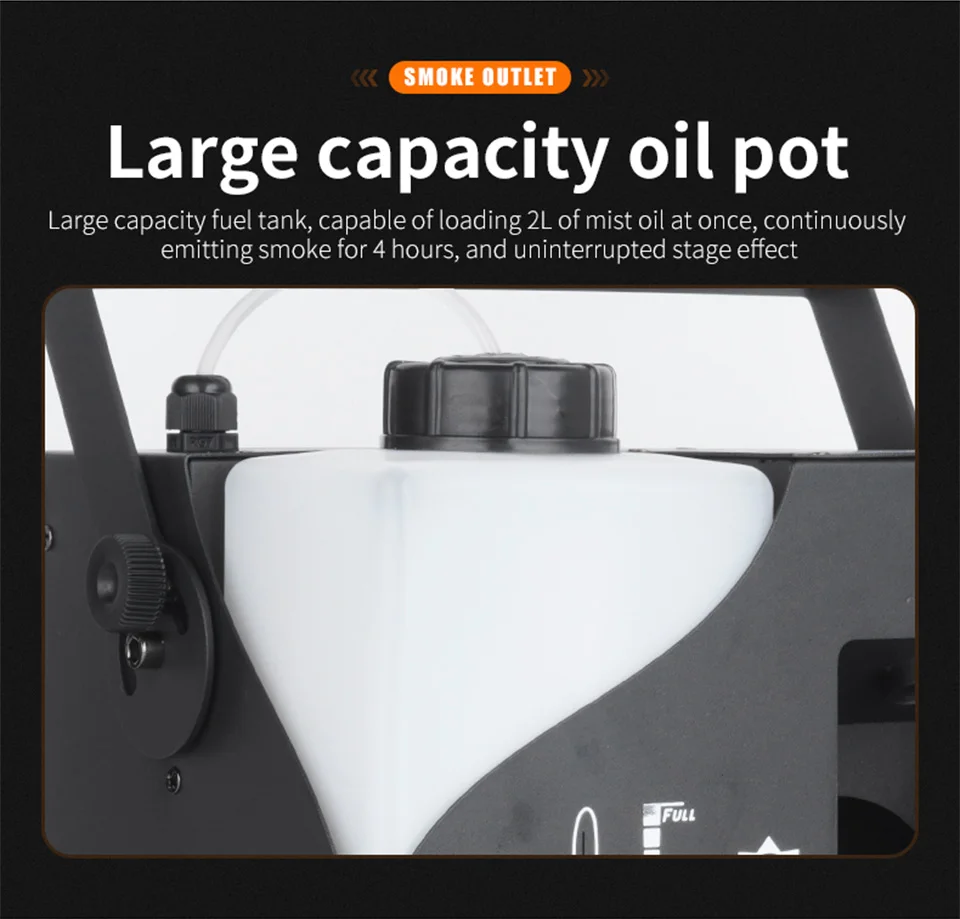 High Power 1000W Wedding Haze Machine Party Fog Mist Machine Mist Haze Smoke Mac