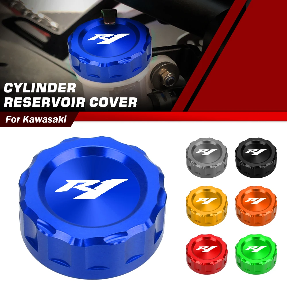 

Motorcycle CNC Aluminum Brake Fluid Fuel Reservoir Tank Cap Cover For Yamaha YZF-R1 2009-2014 2010 2011 2012 2013 YZFR1 R1 YZFR1