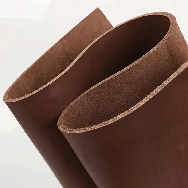 Cow Leather Belt Shoes Outsole Industrial Gasket Leather Crafts leather fabric leather material 4mm Thickness