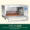 Convection Toaster Oven, Stainless Steel, 16.93"D x 20.87"W x 11.42"H, TOB-260N1 6