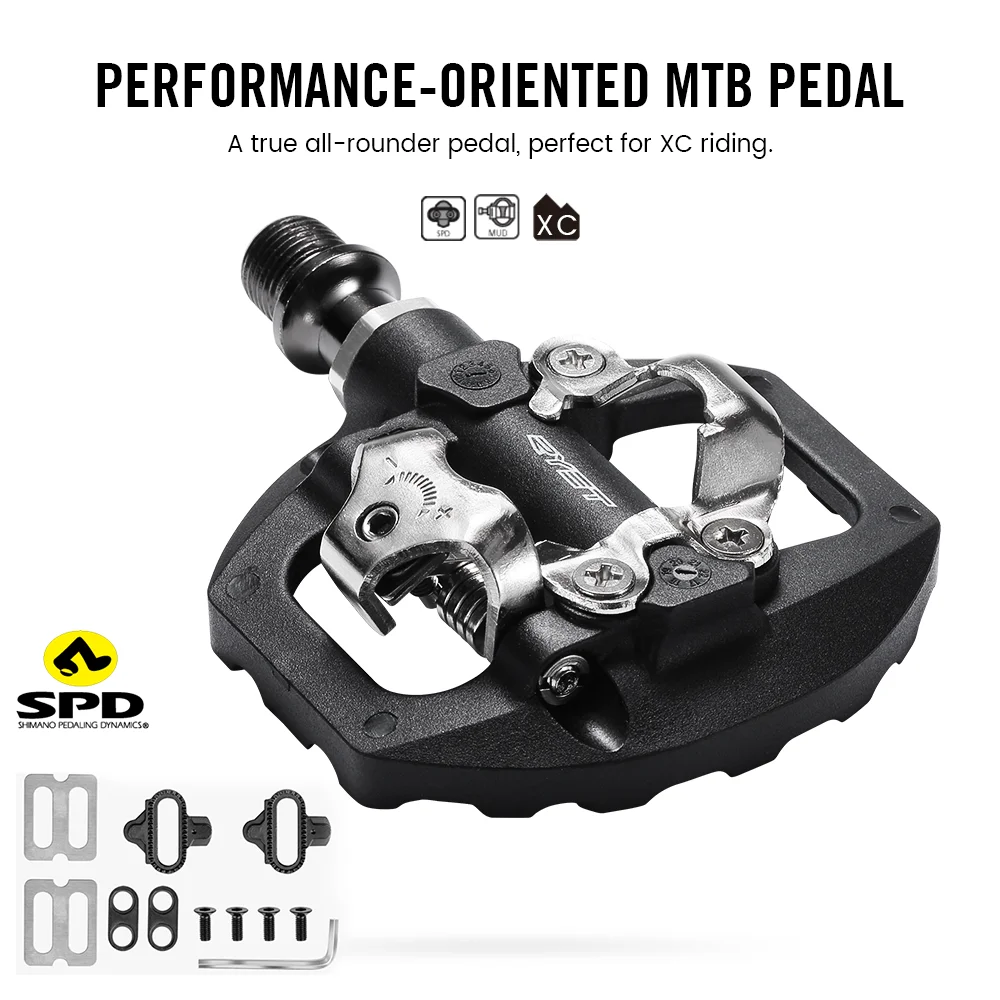 Ryet Bicycle Power Meter pedals Mtb automatic case aluminum Spd SL mixed  flat platform mountain clip gr 500 Cycling Accessories|Bicycle Pedal| -  AliExpress