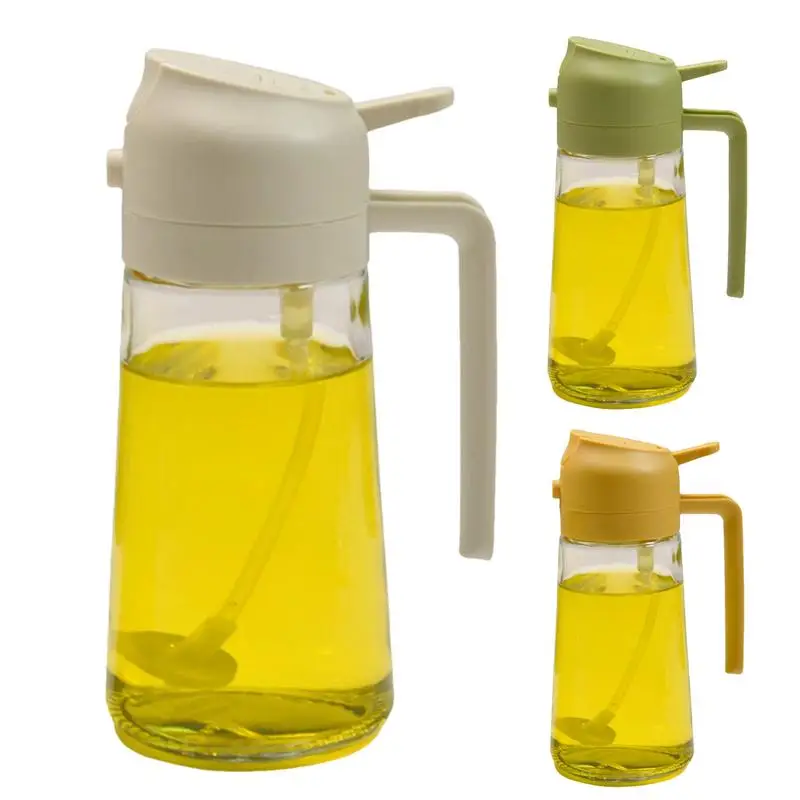 

Oil Spray Bottle for Cooking Kitchen Oil Sprayer for Cooking Leakproof Kitchen Olive Oil Dispensers Multifunctional Kitchen