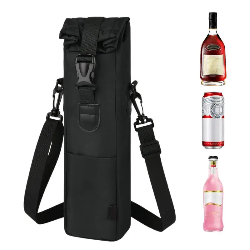 

Bottle Carrier Bag Adjustable Strap Bottle Bag Water Bottle Cover Heat Resistant Bottle Cover Insulated Bottle Bag Bottle Holder