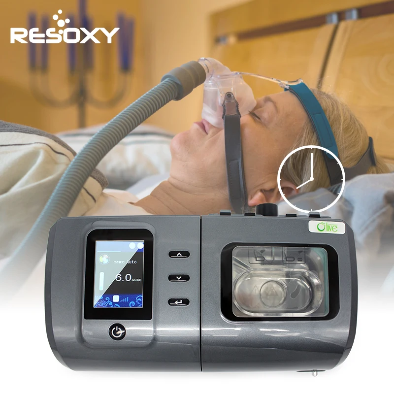 Resoxy 가정용 자동 Bipap 기계, 수면 무호흡 의료 코골이 방지 S/T COPD CSA 폐 기능을 위한 자동 CPAP
