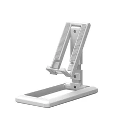 Foldable Adjustable Desktop Phone Stand (WHITE)