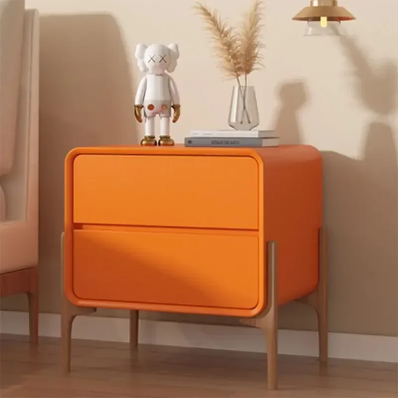 thumbnail image 1 of Mesa De Noche minimalista, almacenamiento, mesita De Noche Para dormitorio, cajones De mesa Trendynight, Mesas De Noche Para El Dormitorio, muebles Para el hogar, 1 of 4