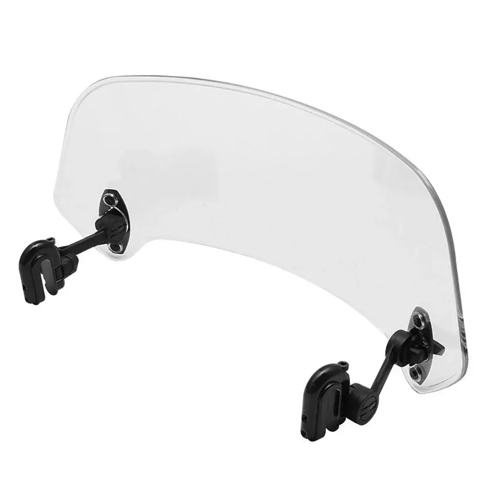

Motorcycle Windshield Extension Wind Deflector Heightened Adjustable Windscreen Extender Modified Parts
