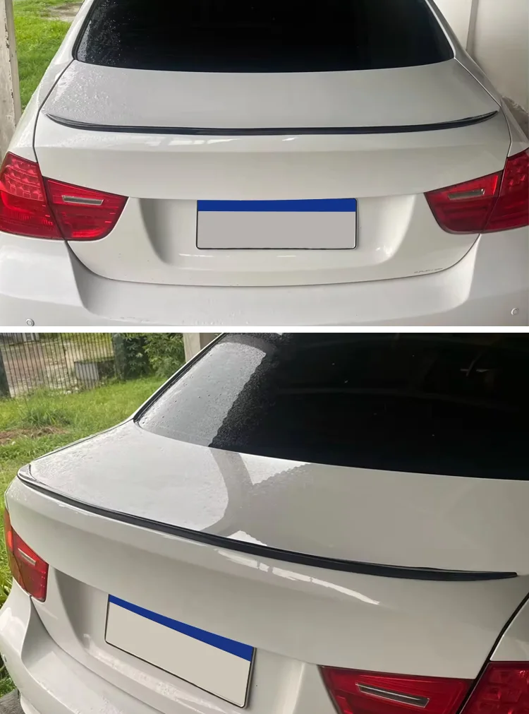 Rear spoiler final installation
