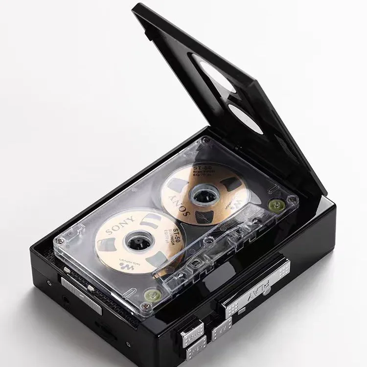 K68 Retro Walkman Tape Player Re Recording Multi Function Cassette Player USB Transcription