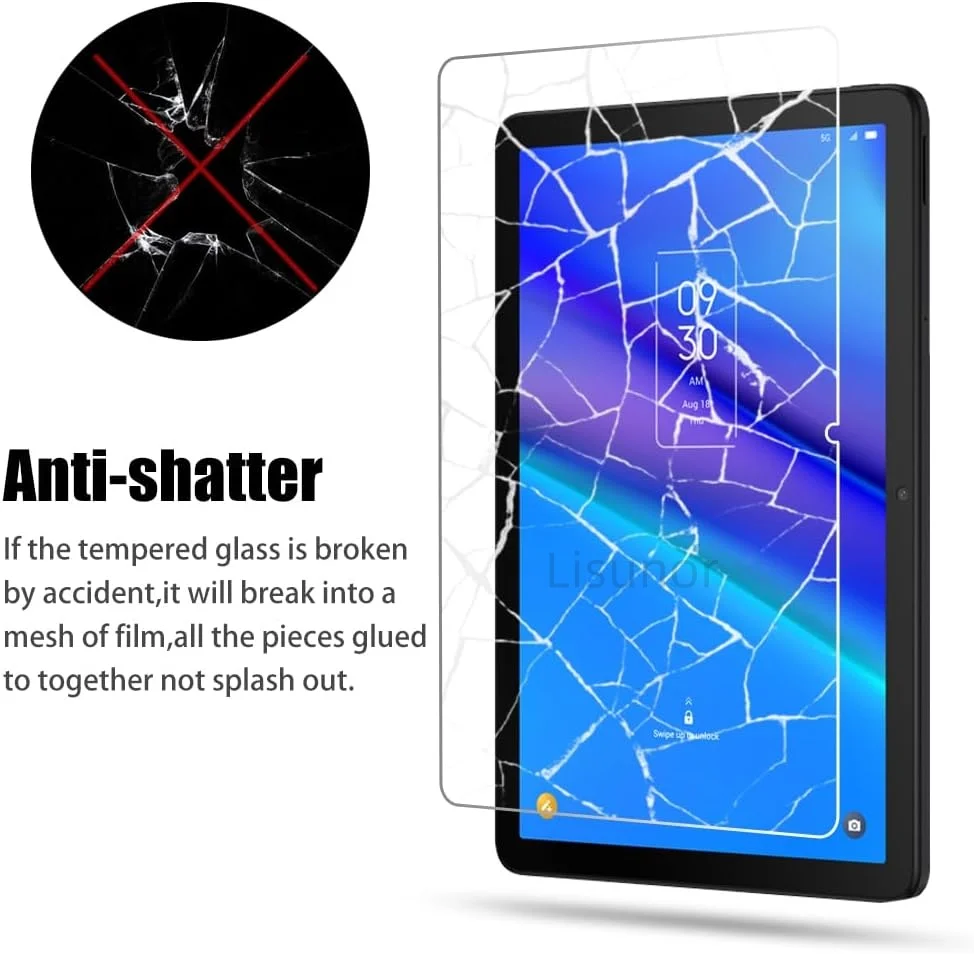 Premium 9H Tempered Glass Tablet Screen Protector - 2 Pack, Anti-Scratch & Anti-Fingerprint Protective Film