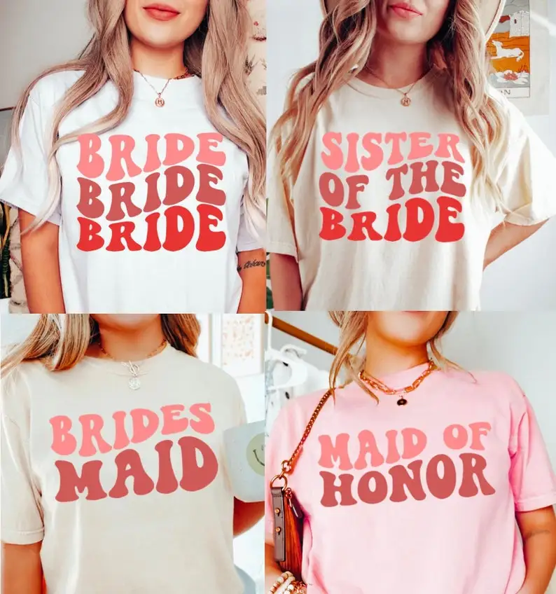 

Рубашка для девичника, свадебная рубашка для вечеринки, женский подарок подружки невесты, рубашка 100% cctton, модная уличная одежда