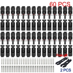 Solar Connectors - High - Voltage 30A Photovoltaic Branch Connectors (60pcs(30pairs))