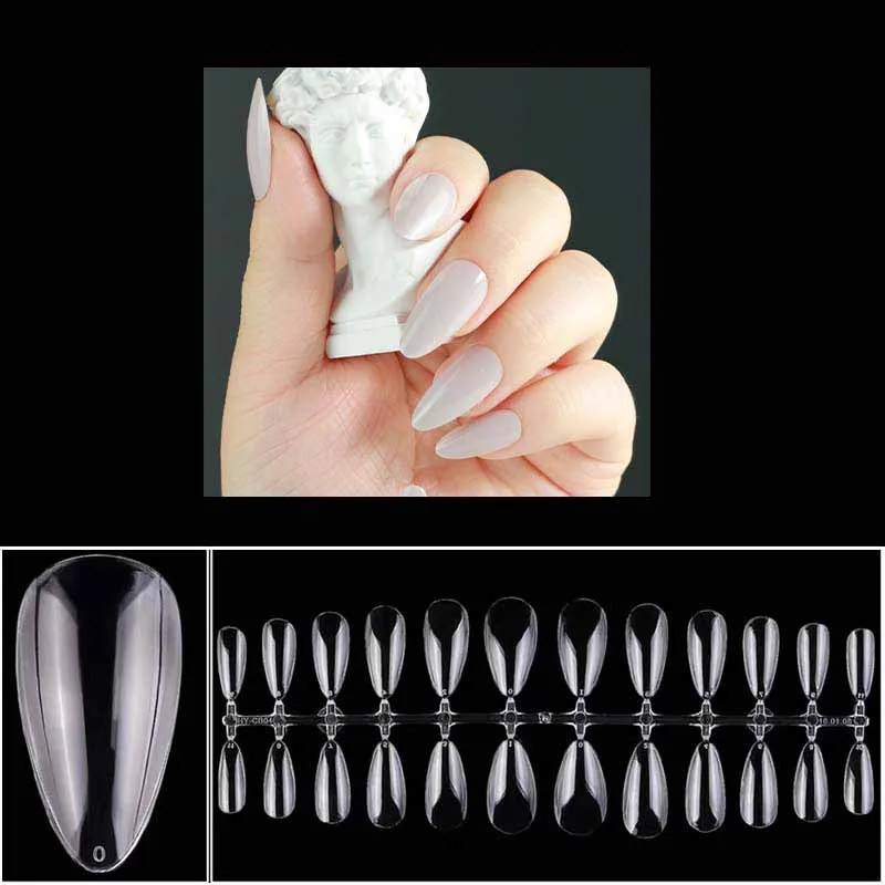 240Pcs American Capsule Nail Tips - Gel Extension System